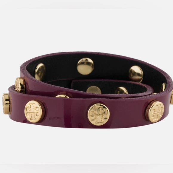 Tory Burch Double Wrap Stud Bracelet - Picture 4 of 7
